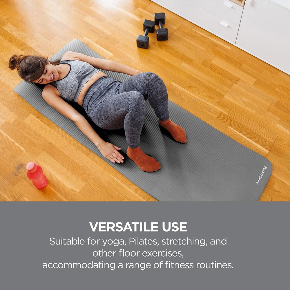 Tapis d'exercice et de Pilates Zenzation Athletics de 5/8 po