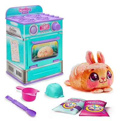 Cookeez Makery Four Playset avec pain en peluche Peluche parfumée incluse