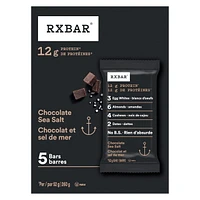 Barres protéinées RXBAR® Chocolat et sel de mer 5 x 52 g RX CHOC SSLT BAR - FRENCH