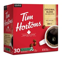 Tim Hortons Original Blended Coffee Keurig K-Cup 30ct, Keurig K-cup Pod 30ct