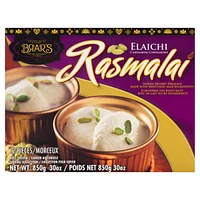 BRAR'S CARDAMOM RASMALAI, 850 g, 12 pieces