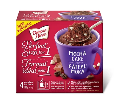 Mélange de gâteau au moka Format idéal pour 1 de Duncan Hines