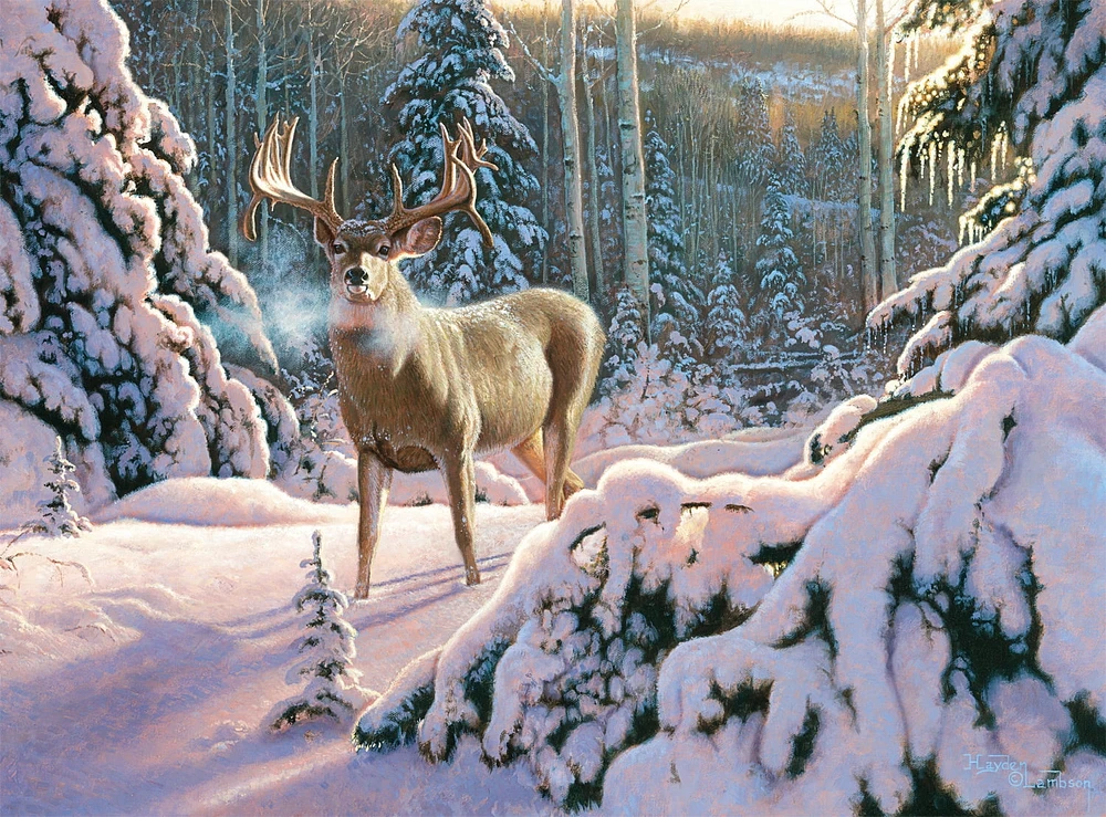 Buffalo Games Walking in a Winter Wonderland 1000-Piece Interlocking Jigsaw Puzzle