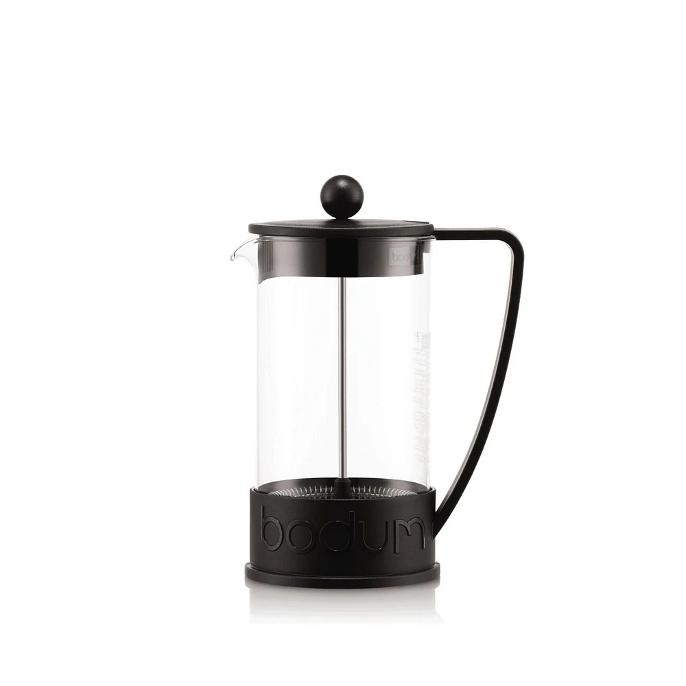 Cafetière à piston Français Brésil, 34 oz, Noir