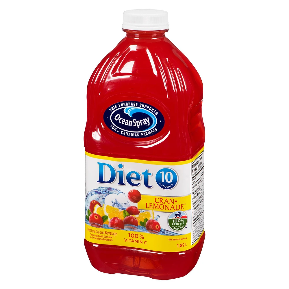 Ocean Spray Diet Cran•Lemonade™ Low Calorie Beverage, 1.89 L