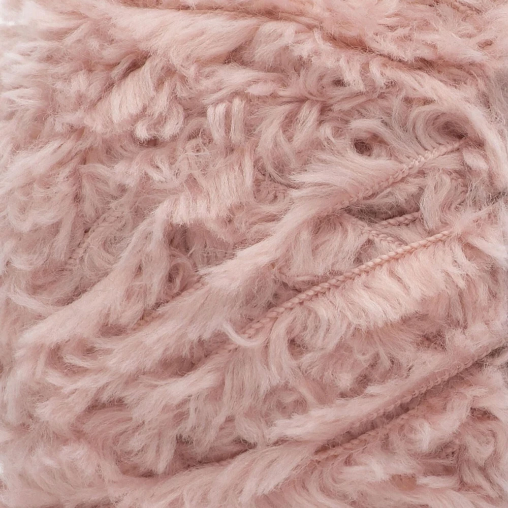 Red Heart Hygge Fur Yarn (200 g/7 oz), Dusty Pink