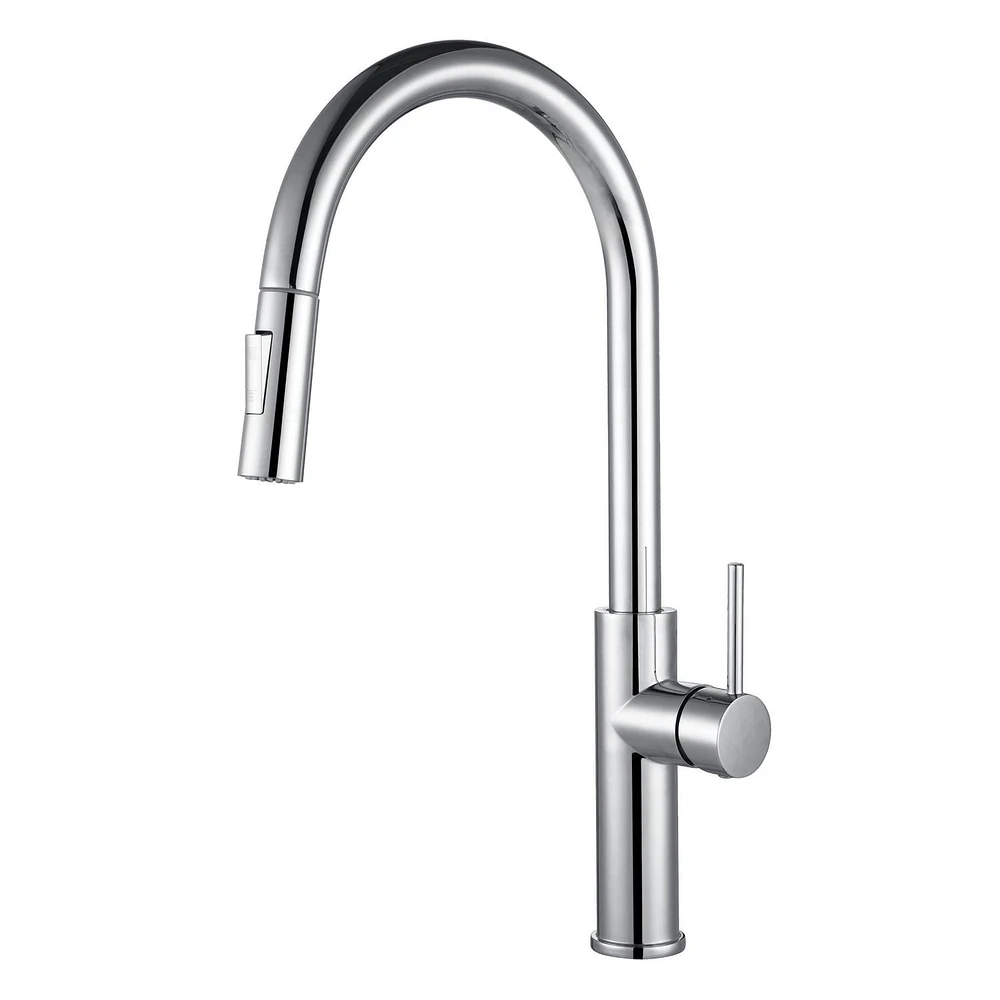 Le robinet de cuisine à bec rétractable d'akuaplus®, ABA