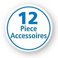 Les crochets décoratifs pour rideau de douche de Mainstays, lot de 12, noir noir