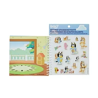 Livre d'Activités Bluey My First Sticker Autocollants Bluey