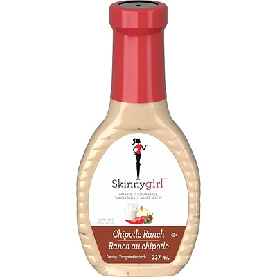 Skinnygirl, Chiptole Ranch, Fat-Free, Sugar-Free, Salad Dressing, 237mL