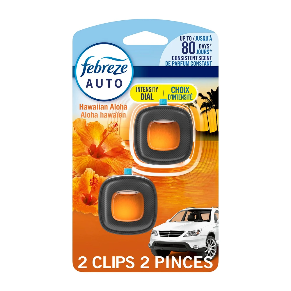 Febreze Car Air Freshener, Odor-Fighting Automotive Vent Clip