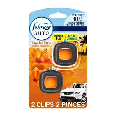 Febreze Car Air Freshener, Odor-Fighting Automotive Vent Clip