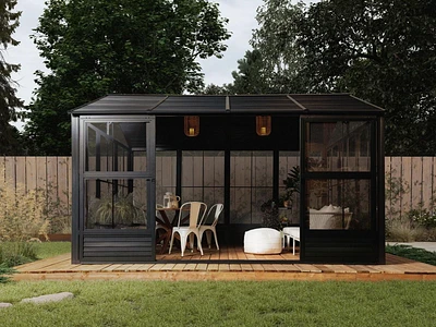 Myrdal Solarium 11x14 Metal Roof