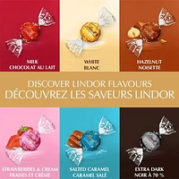 Lindt LINDOR Assorted Chocolate Truffles, 150-Gram Bag, 150g Bag