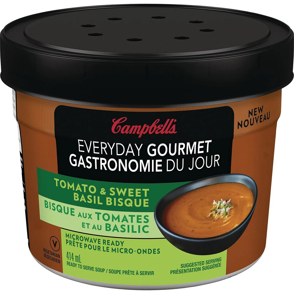 Campbell’s® Everyday Gourmet Tomato & Sweet Basil Bisque