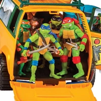 Teenage Mutant Ninja Turtles : Van de livraison de pizza et de feu Mutant Mayhem Véhicule figurine TMNT