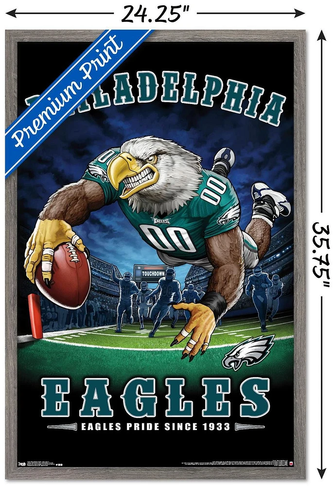 NFL Philadelphia Eagles - End Zone 17 Wall Poster, 22.375" x 34"