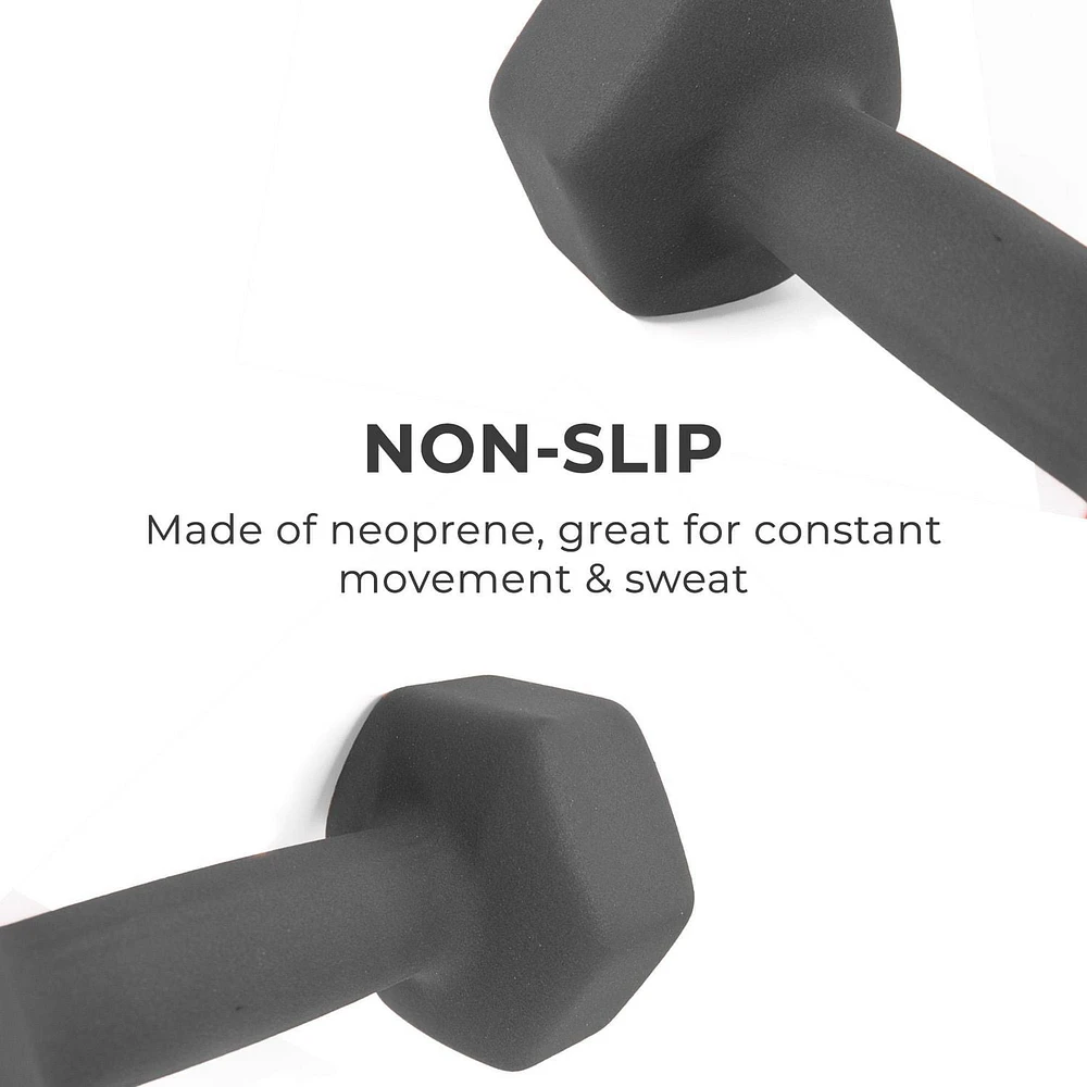 Hexagon Neoprene 15lb set