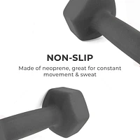 Hexagon Neoprene 15lb set