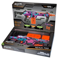 Adventure Force Tactical Strike Nexus Pro Ultimate Dart Blaster – Tire à plus de 125 pieds – Édition spéciale Camo graphique