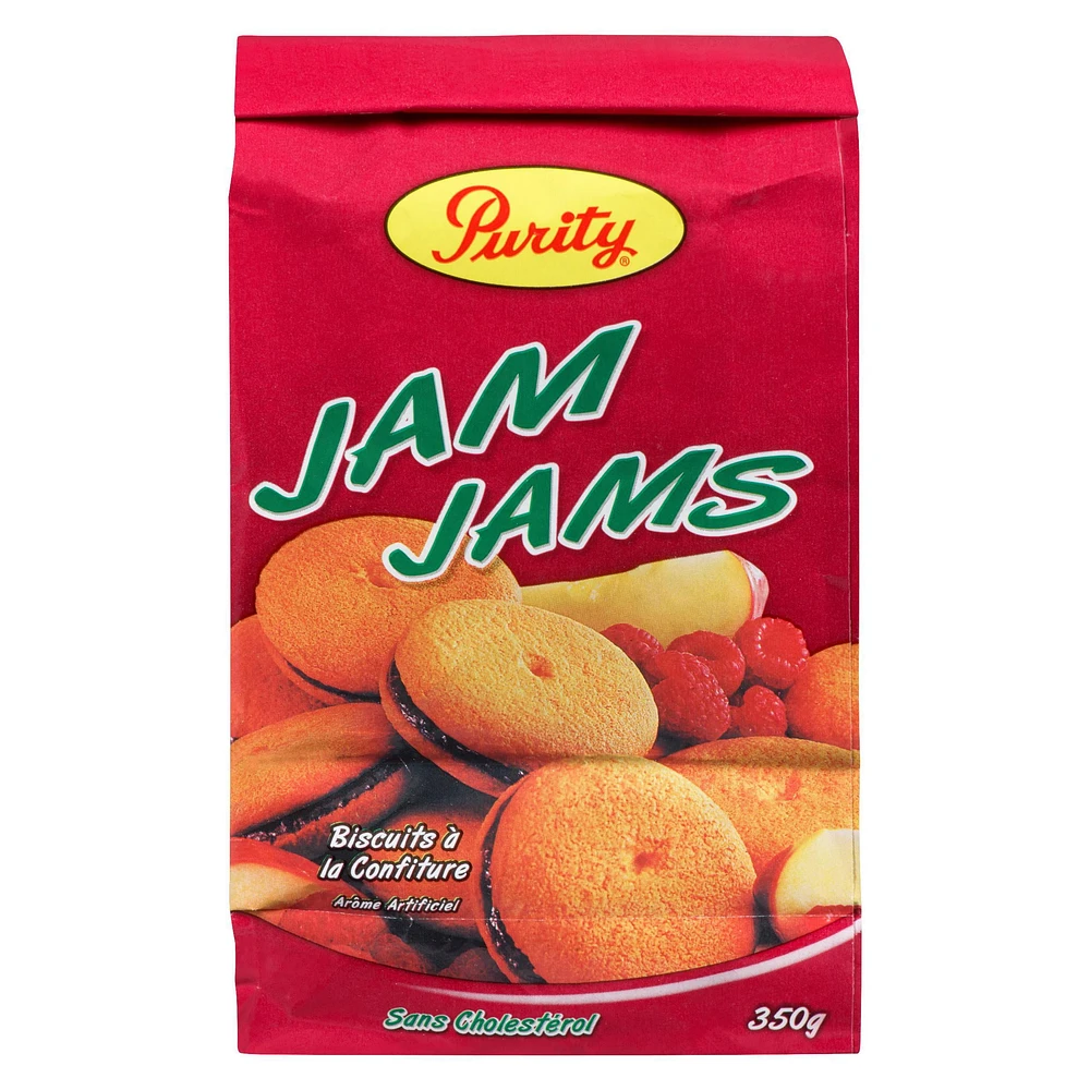 Purity Jam Jams Moist Jam Filled Cookies, 350 g