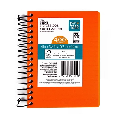 PEN+GEAR POLY FAT LITTLE NTBK ASST