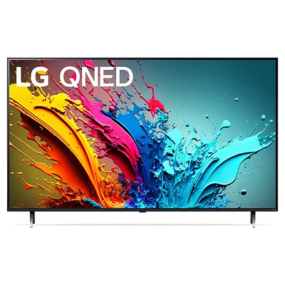 LG 50-Inch QNED85 (QLED + NanoCell) Quantum Dot NanoCell 4K Smart TV - α8 AI Processor 4K, Alexa Built-In, 120Hz Refresh Rate, HDMI 2.1, FreeSync, VRR, WebOS 24, Magic Remote (50QNED85TUA, 2024)