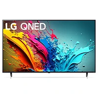 LG 50-Inch QNED85 (QLED + NanoCell) Quantum Dot NanoCell 4K Smart TV - α8 AI Processor 4K, Alexa Built-In, 120Hz Refresh Rate, HDMI 2.1, FreeSync, VRR, WebOS 24, Magic Remote (50QNED85TUA, 2024)