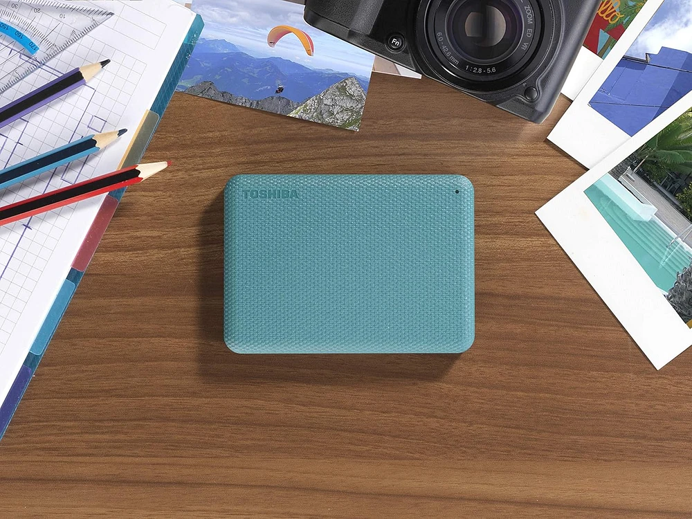 Disque dur externe portable Canvio Advance Plus - Vert