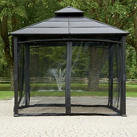 hometrends Mosquito Netting for 10 Ft X 10 Ft Gazebo