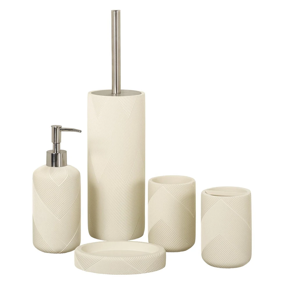 Porte-savon graphique Mainstays beige