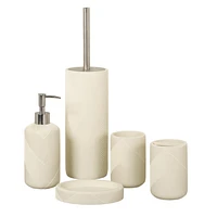 Porte-savon graphique Mainstays beige