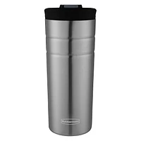 Rubbermaid 16 oz Leak Proof Flip Lid Travel Mug, Drinks stay hot for 5 hours