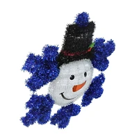 Couronne de flocon de neige de guirlandes de Noël
