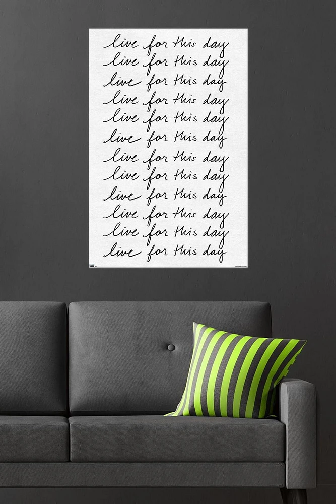 Rachel Caldwell - I Like You Bear Wall Poster, 22.375" x 34"