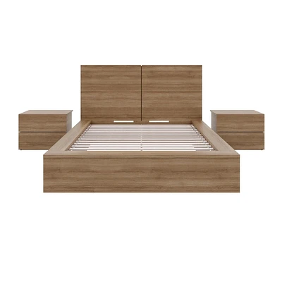 Ensemble de chambre à coucher James 4 pièces avec lit