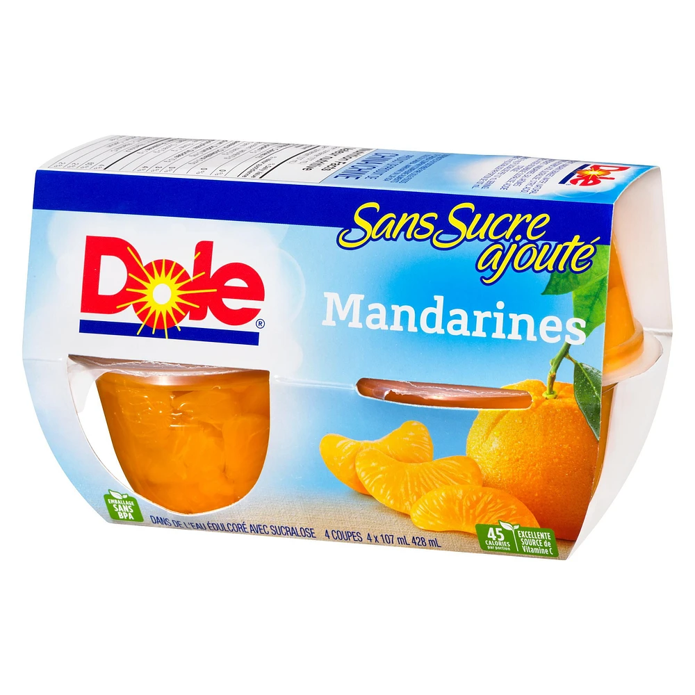 Dole Mandarin Oranges in Water, 4 Cups, 428  mL