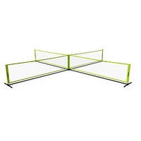 Triumph 4 Square Paddle Pickleball Outdoor Game Net Set