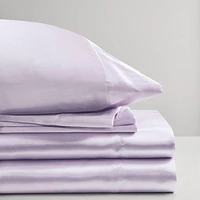 Ensemble de draps en satin Madison Park Essentials