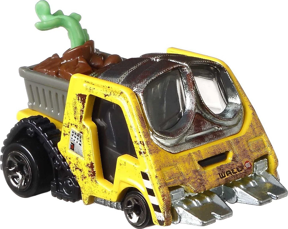 Hot Wheels Character Car Wall-E Véhicule sous licence, 3 ans et collect.