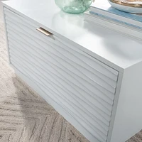 Sauder La Collection Morgan Main Table basse, Finition White, 434923