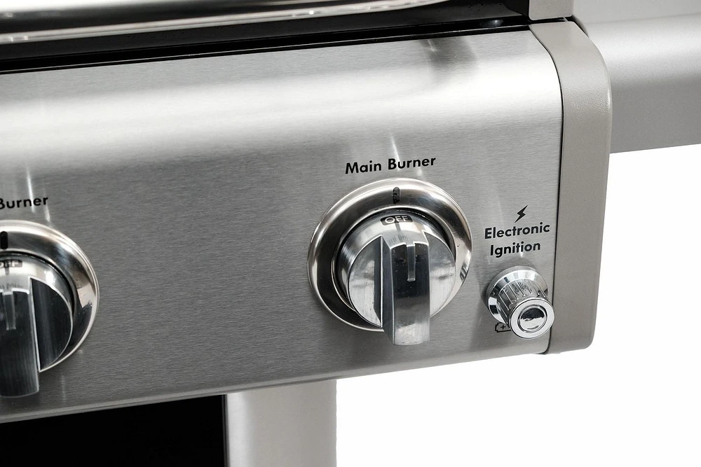Kenmore - Gril à gaz sur pied à 3 brûleurs - Noir