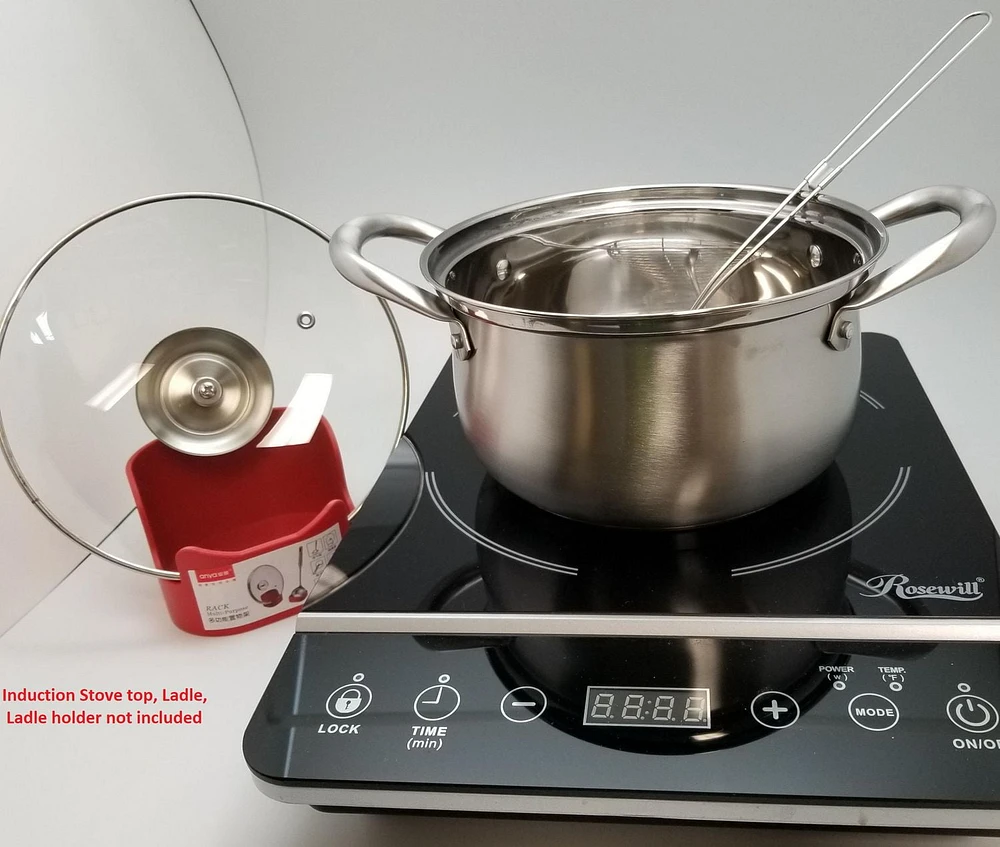 Sunwealth 20cm 2-tier Steamer in 304 Stainless Steel