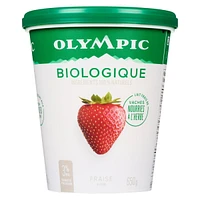 Olympic Yogourt Biologique Fraise 3 %