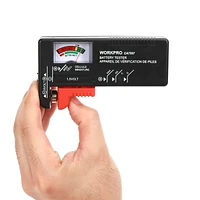 WorkPro Battery Tester, Test AA AAA C D 9V 1.5V