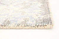 ECARPETGALLERY 5'1" x 7'8"  Contemporary Galleria Hand Loomed Area Rug for Living Room, Dining Room and Bedroom in Blue
