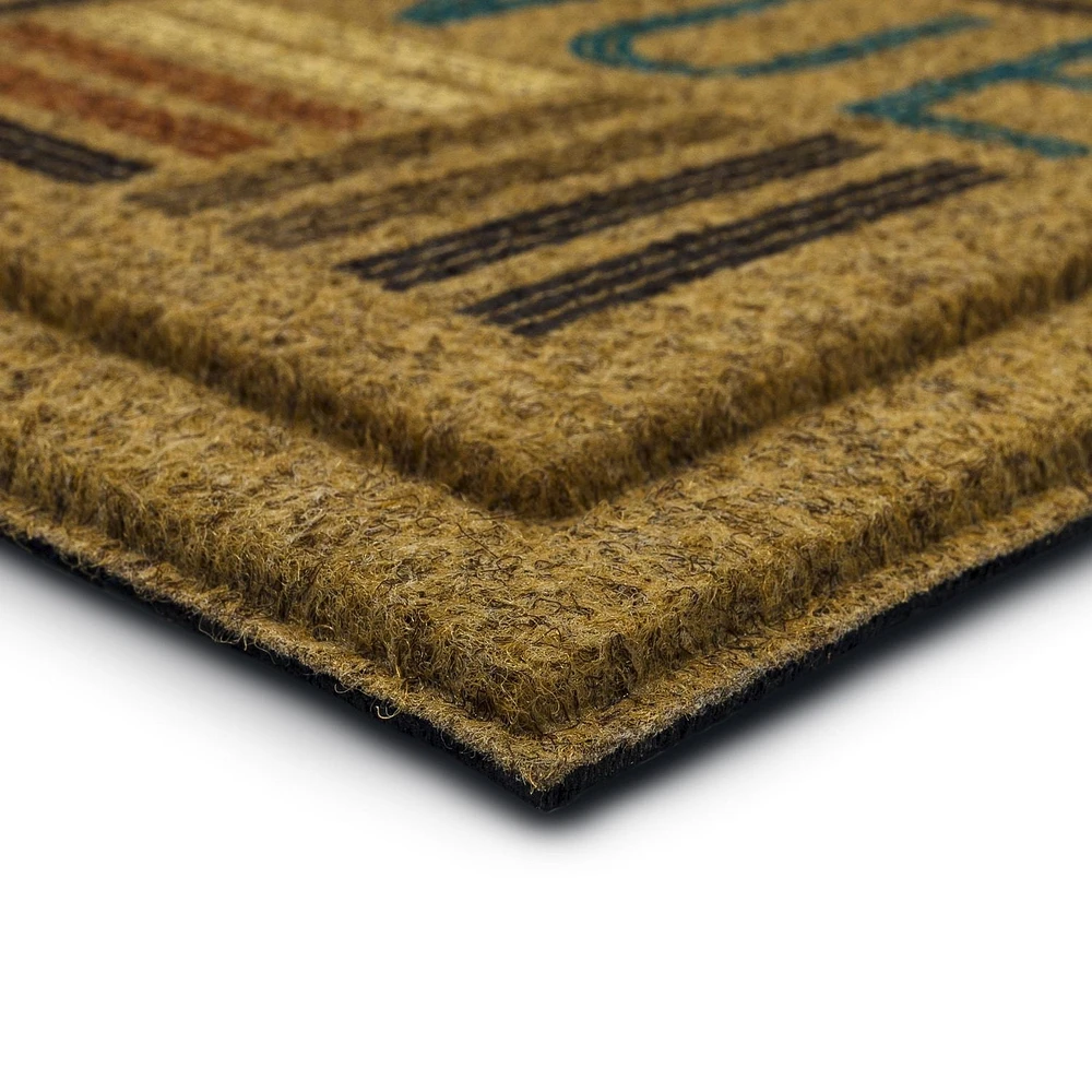 Mohawk Home Bienvenue Polyester Doormat, 18"x 30"