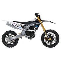 Supercross, Authentic Shane McElrath 1:10 Scale Collector Die-Cast Toy Motorcycle Replica with Display Stand, For Collectors and Kids Age 5 and Up