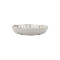Ensemble de 4 bols à dîner en mélamine et bambou gris Better Homes & Gardens de 8,5 pouces