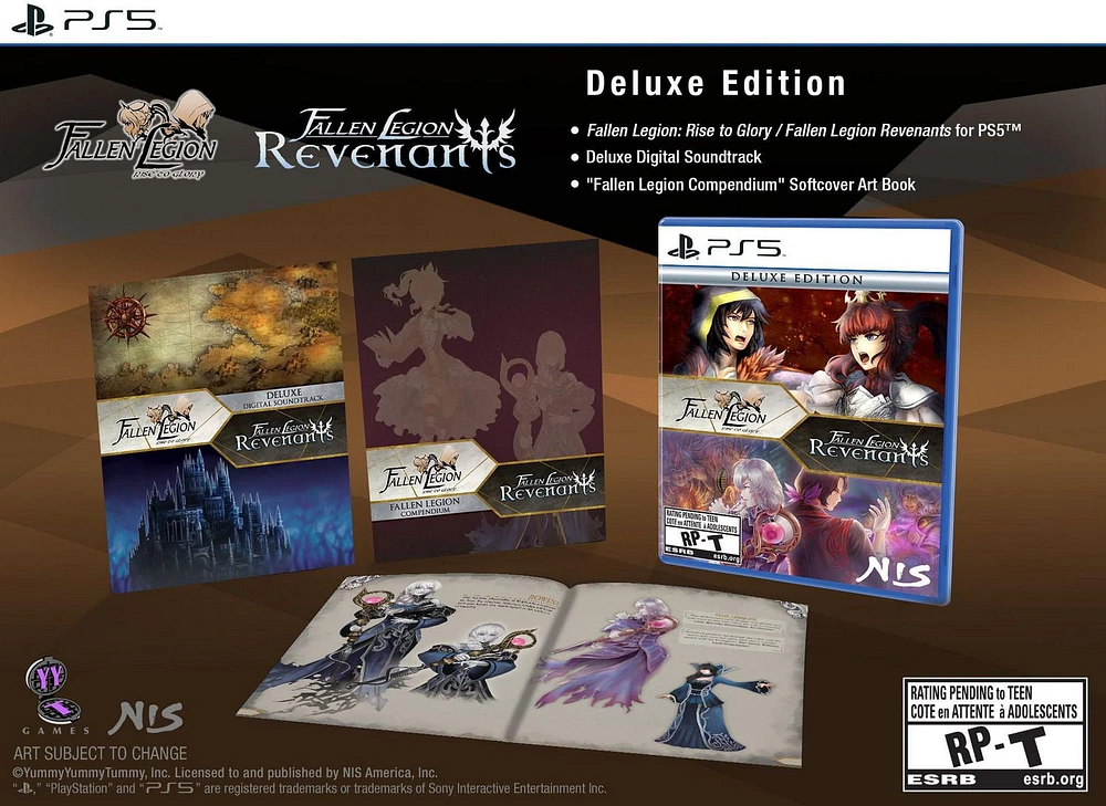Jeu vidéo Fallen Legion: Rise to Glory/Fallen Legion Revenants Deluxe Edition pour (PS5)